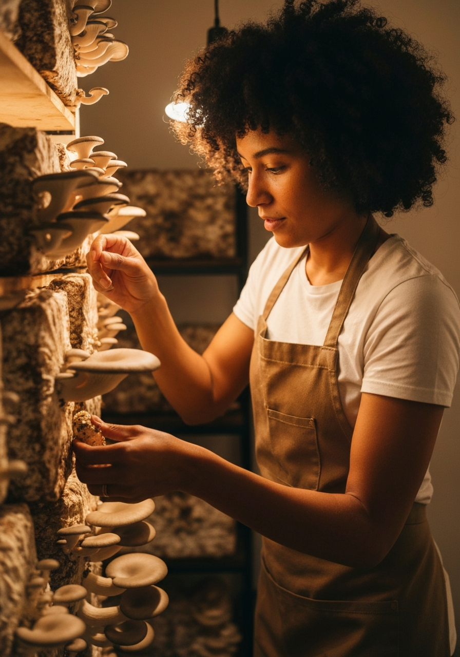 Complete beginner's guide to growing gourmet mushrooms at home